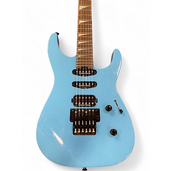 Used Jackson american soloist SL3 riviera blue Solid Body Electric Guitar