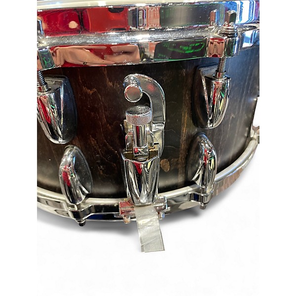 Used Gretsch Drums 14in maple stave snare Natural Drum