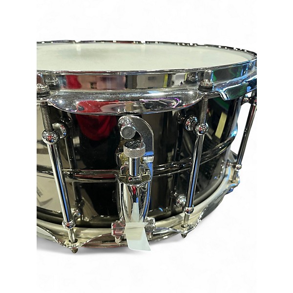 Used Pork Pie 6.5X14 big black Black Drum