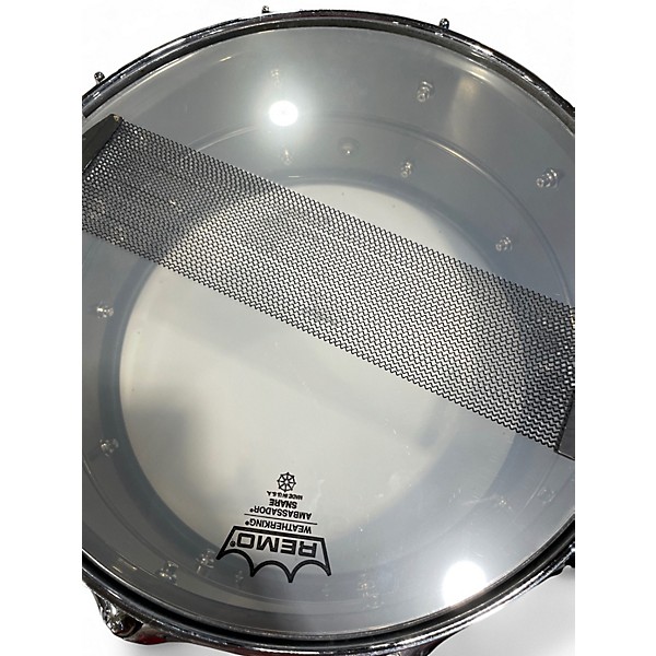 Used Pork Pie 6.5X14 big black Black Drum