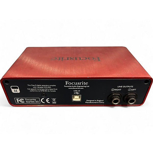 Used Focusrite Scarlett 2i2 Gen 2 Audio Interface