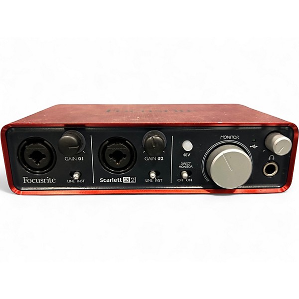 Used Focusrite Scarlett 2i2 Gen 2 Audio Interface