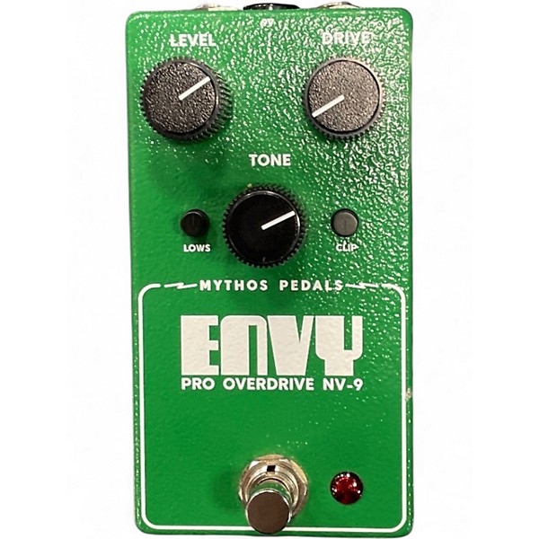 Used Mythos Envy Pro Overdrive NV9 Effect Pedal