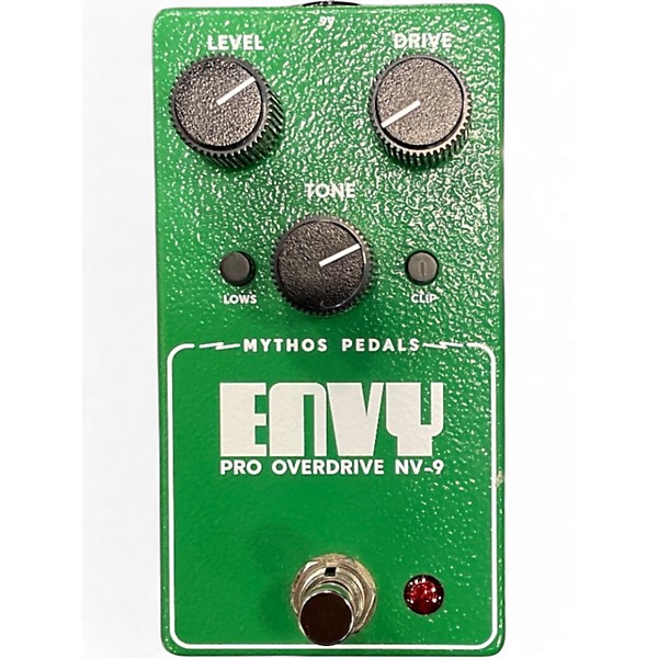 Used Mythos Envy Pro Overdrive NV9 Effect Pedal