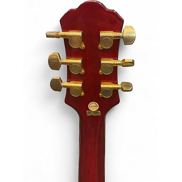 Used Jay Turser Monterey  Wine Red Hollow Body Electric Guitar
