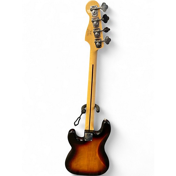 Used Squier PJ Fretless Bass sunburst Electric Bass Guitar