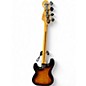 Used Squier PJ Fretless Bass sunburst Electric Bass Guitar