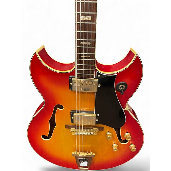 Used Ventura Barney Kessel 3 Color Sunburst Hollow Body Electric Guitar
