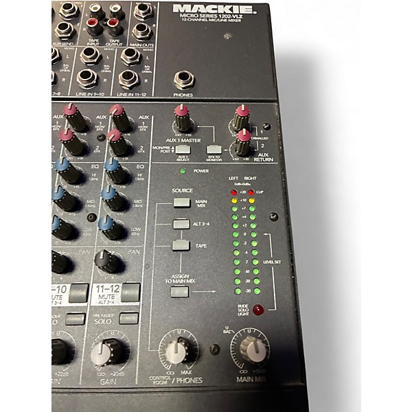 Used Mackie 1202VLZ Unpowered Mixer