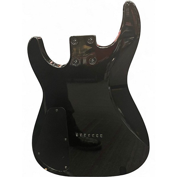 Used Jackson JS22-7 Dinky 7 String Black Solid Body Electric Guitar