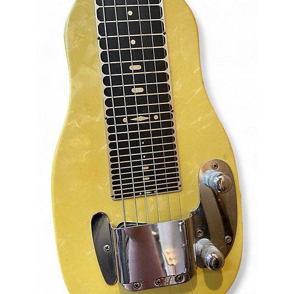 Vintage 1950s Fender champion lap steel Olympic White Lap Steel