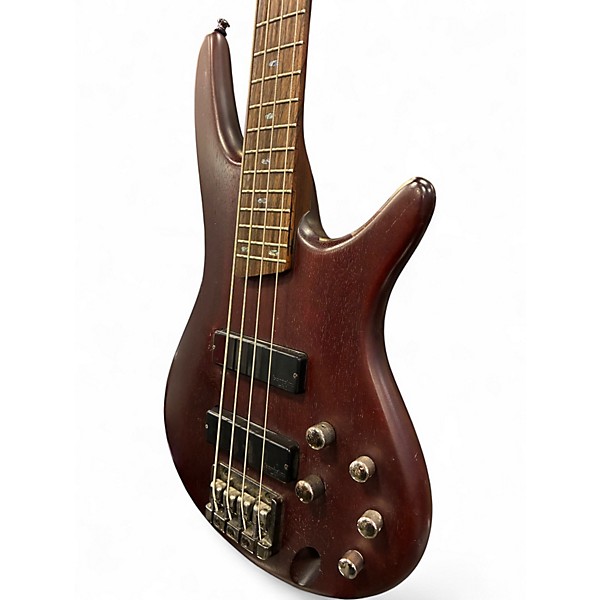 Used Ibanez SR500 Trans Brown Electric Bass Guitar