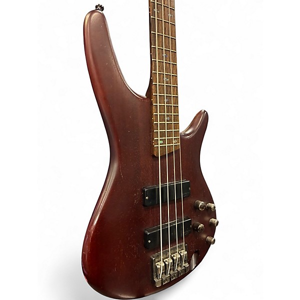 Used Ibanez SR500 Trans Brown Electric Bass Guitar