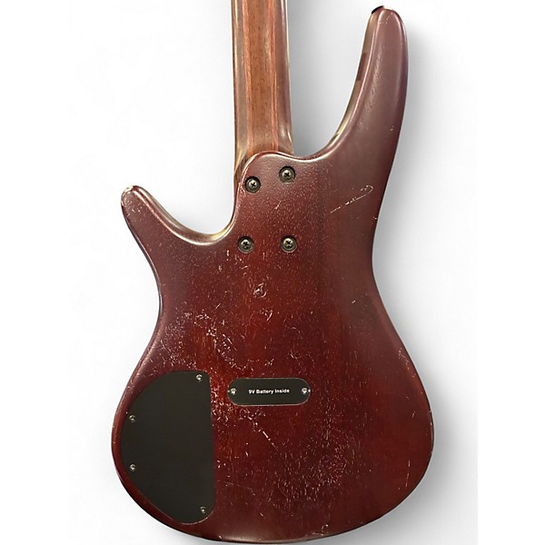 Used Ibanez SR500 Trans Brown Electric Bass Guitar