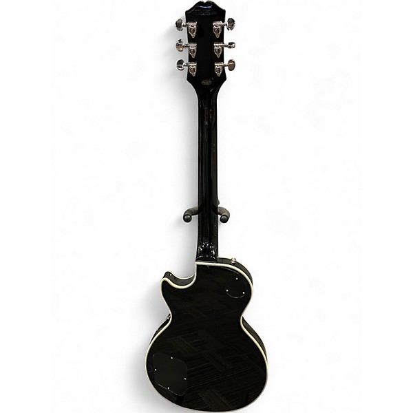 Used Epiphone Les Paul Custom Silver Burst Solid Body Electric Guitar