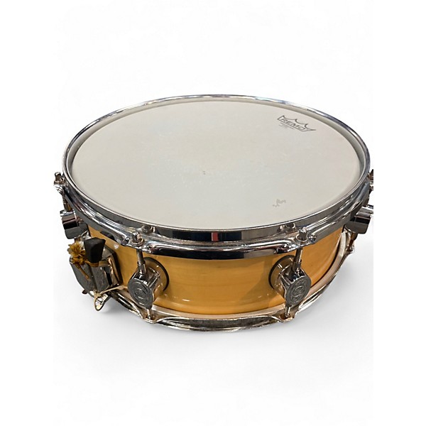 Used DW 13in Pacific Snare Natural Drum