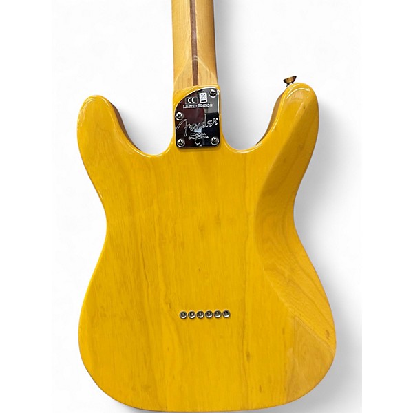 Used Fender Limited Edition American Standard Double Cut Telecaster® Butterscotch Blonde Solid Body Electric Guitar