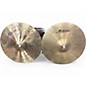 Used Agazarian 13in HI HAT PAIR Cymbal thumbnail