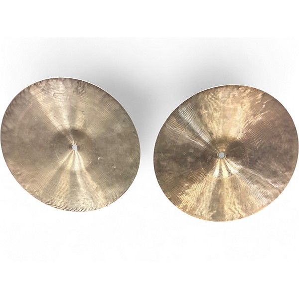 Used Agazarian 13in HI HAT PAIR Cymbal