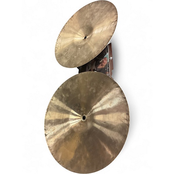 Used Agazarian 13in HI HAT PAIR Cymbal