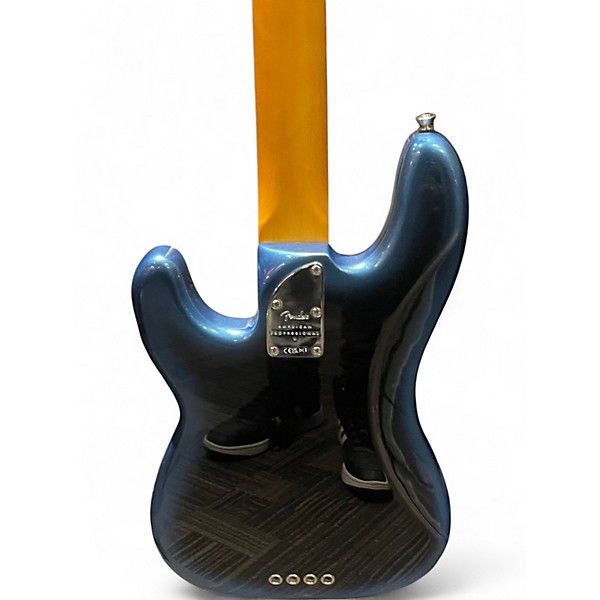 Used Fender American Professional II Precision Bass DARK NIGHT Electric Bass Guitar