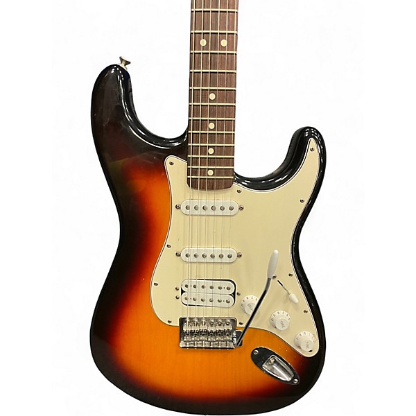 Used Fender Standard Stratocaster HSS Tobacco Sunburst Solid Body Electric Guitar