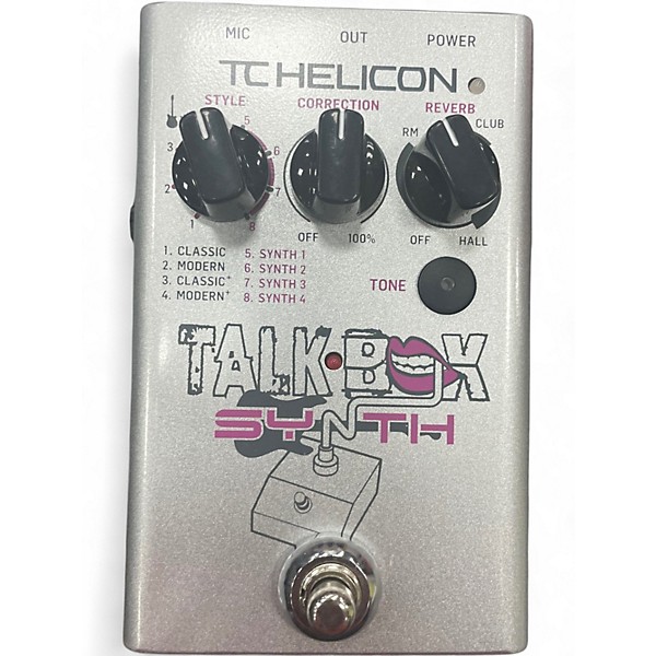 Used TC Helicon Talkbox Vocal Processor
