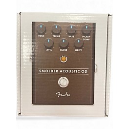 Used Fender Smolder Acoustic OD Effect Pedal
