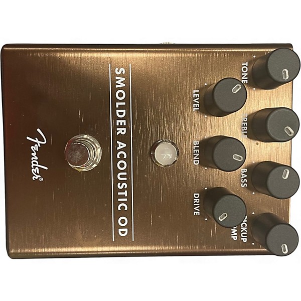 Used Fender Smolder Acoustic OD Effect Pedal