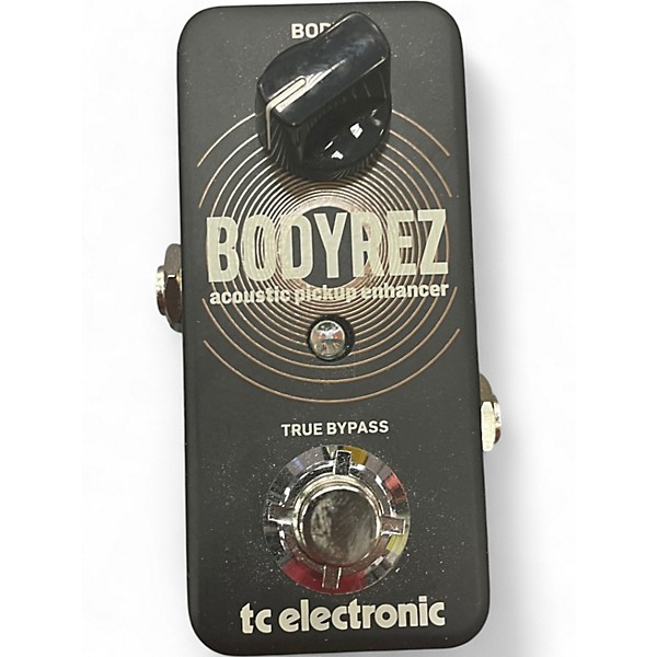 Used TC Electronic Bodyrez Acous Acoustic Enhancer Effect Pedal