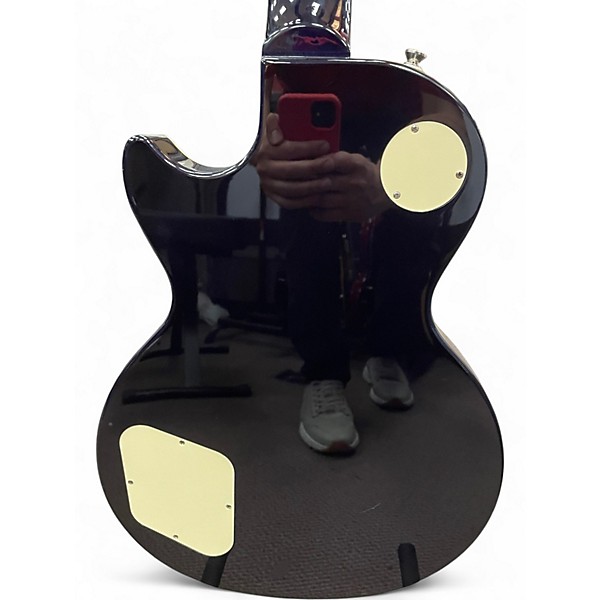 Used Epiphone Les Paul Standard Pro Trans Blue Solid Body Electric Guitar