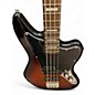 Used Squier JAGUAR BASS 3 Color Sunburst Electric Bass Guitar