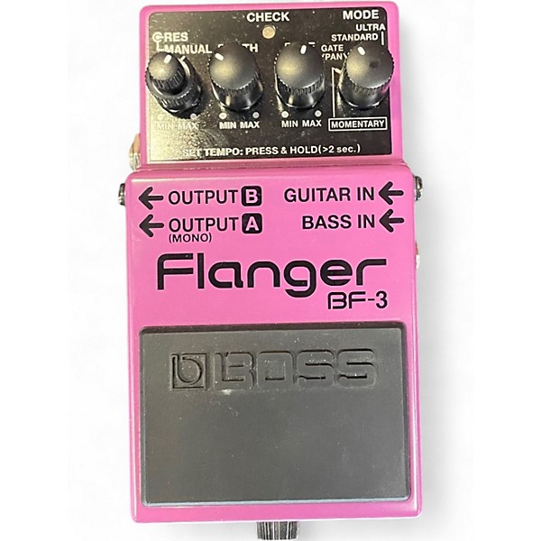 Used BOSS BF-3 FLANGER Effect Pedal