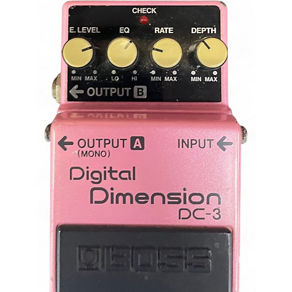 Used BOSS DC3 Effect Pedal Package