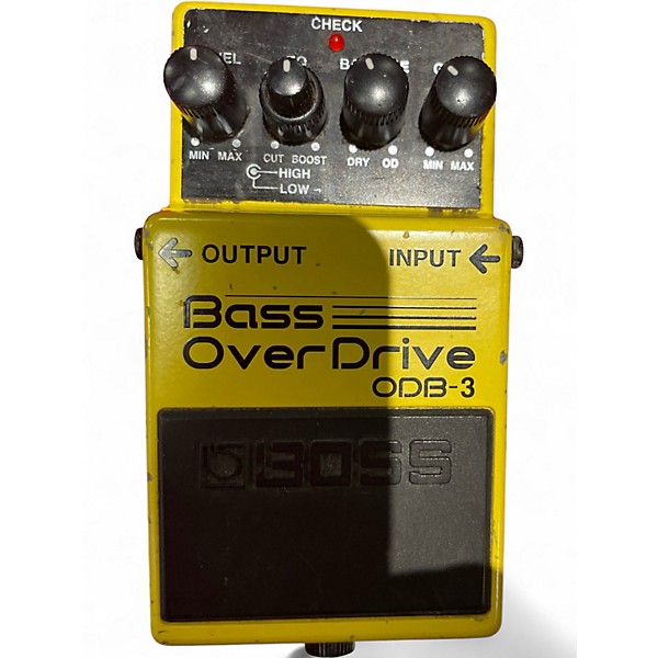 Used BOSS ODB3 Bass Overdrive Bass Effect Pedal