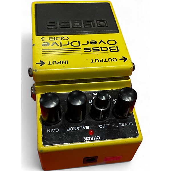 Used BOSS ODB3 Bass Overdrive Bass Effect Pedal
