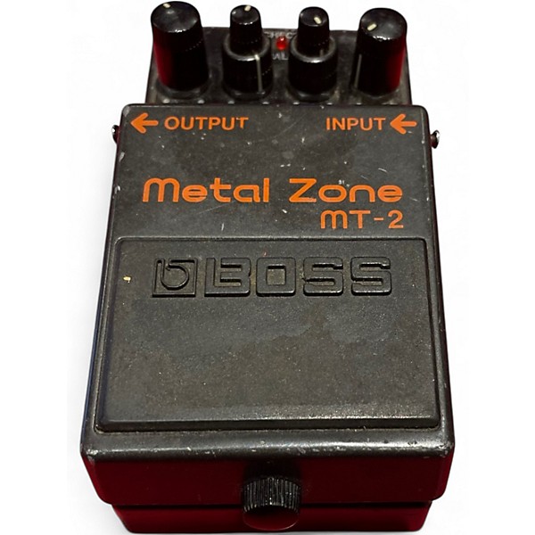 Used BOSS MT2 Metal Zone Distortion Effect Pedal