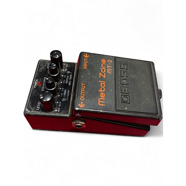 Used BOSS MT2 Metal Zone Distortion Effect Pedal