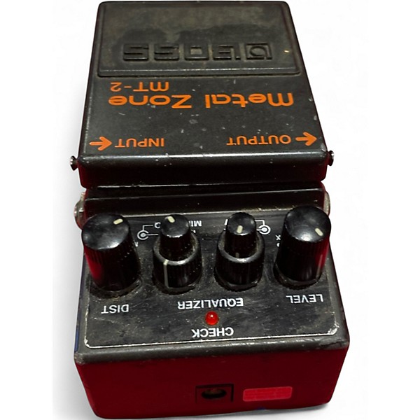 Used BOSS MT2 Metal Zone Distortion Effect Pedal