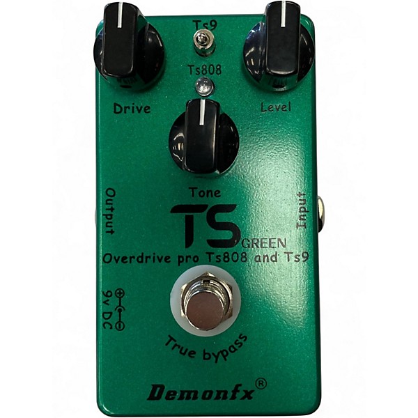 Used Demonfx TS GREEN Effect Pedal