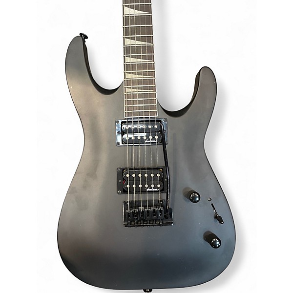 Used Jackson JS22 Dinky Satin Black Solid Body Electric Guitar