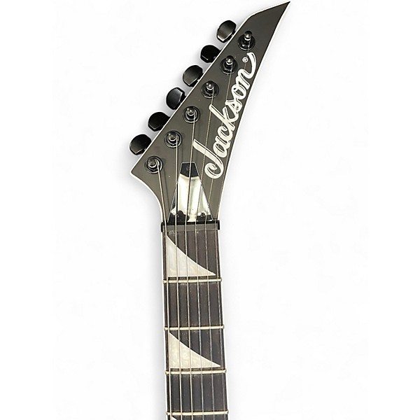 Used Jackson JS22 Dinky Satin Black Solid Body Electric Guitar