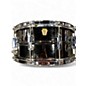 Used Ludwig 14in BLACK BEAUTY BLACK CHROME Drum