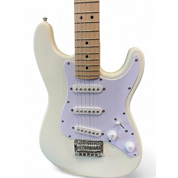 Used Squier Mini Affinity Stratocaster White Electric Guitar
