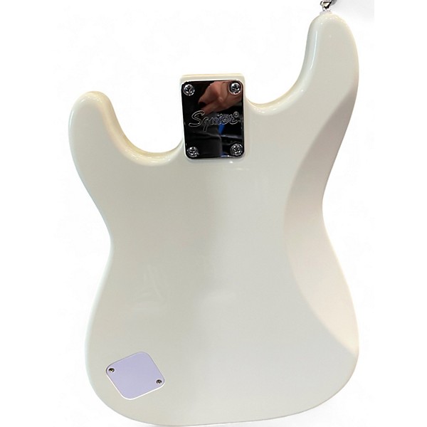 Used Squier Mini Affinity Stratocaster White Electric Guitar