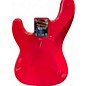 Used Squier Mini Bass Red Electric Bass Guitar