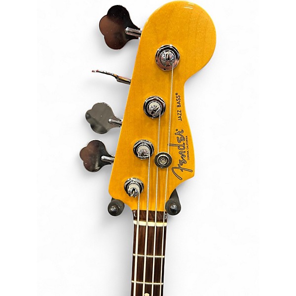 Used Fender American Professional II Jazz Bass Dark Knight Electric Bass Guitar