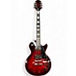 Used Epiphone LES PAUL CUSTOM WIDOW RED BURST Solid Body Electric Guitar thumbnail