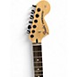 Used Fender Tom Delonge Signature Stratocaster Yellow Solid Body Electric Guitar