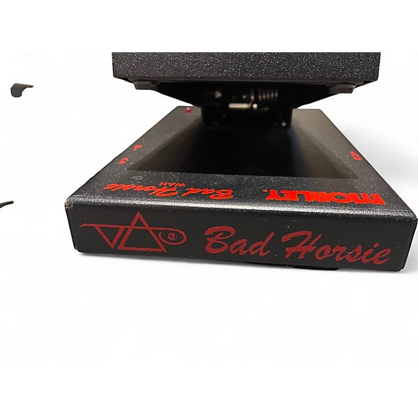 Used Morley Steve Vai Bad Horsie Wah Effect Pedal